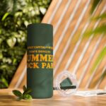 Tom's Donuts "SUMMER BLOCK PARTY" Matte Tumbler, 20oz