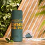 Tom's Donuts "SUMMER BLOCK PARTY" Matte Tumbler, 20oz