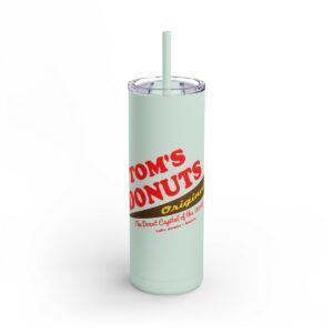 Tom's Donuts Matte Tumbler, 20oz