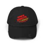 Tom's Donuts Unisex Distressed Cap