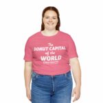 "The Donut Capital Of The World" Tom's Donut Original Pink T-shirts