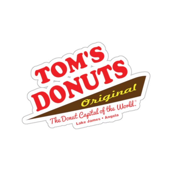 Tom's Donuts Original Stickers