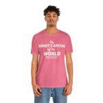 "The Donut Capital Of The World" Tom's Donut Original Pink T-shirts