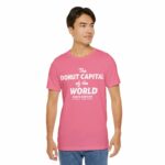 "The Donut Capital Of The World" Tom's Donut Original Pink T-shirts