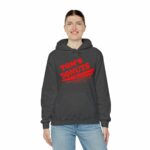 Tom's Donuts Unisex Heavy Blend™ Hooded Sweatshirt Red Logo