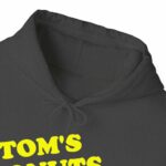 Tom's Donuts Unisex Heavy Blend™ Hooded Sweatshirt Yellow Logo