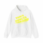 Tom's Donuts Unisex Heavy Blend™ Hooded Sweatshirt Yellow Logo