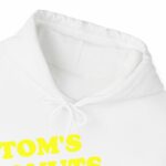 Tom's Donuts Unisex Heavy Blend™ Hooded Sweatshirt Yellow Logo