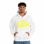 Tom's Donuts Unisex Heavy Blend™ Hooded Sweatshirt Yellow Logo