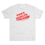 Tom's Donut Original T-shirts Red Logo