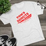 Tom's Donut Original T-shirts Red Logo