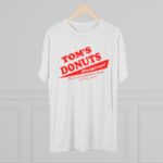 Tom's Donut Original T-shirts Red Logo