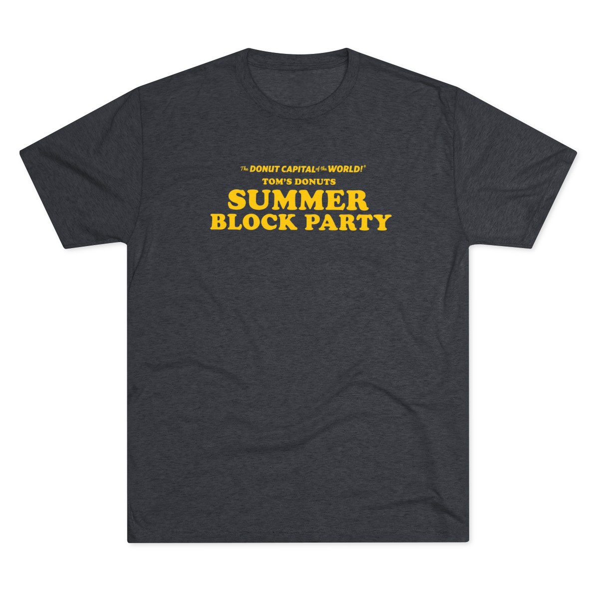 Tom’s Donut Original “SUMMER BLOCK PARTY” T-shirt