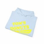 Tom's Donuts Unisex Heavy Blend™ Hooded Sweatshirt Yellow Logo