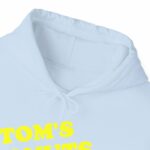 Tom's Donuts Unisex Heavy Blend™ Hooded Sweatshirt Yellow Logo