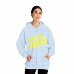 Tom's Donuts Unisex Heavy Blend™ Hooded Sweatshirt Yellow Logo