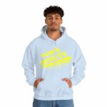 Tom's Donuts Unisex Heavy Blend™ Hooded Sweatshirt Yellow Logo