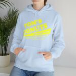 Tom's Donuts Unisex Heavy Blend™ Hooded Sweatshirt Yellow Logo