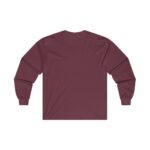 Tom's Donuts Unisex Ultra Cotton Long Sleeve Tee Red Logo