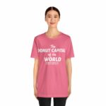 "The Donut Capital Of The World" Tom's Donut Original Pink T-shirts