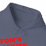 Tom's Donuts Unisex Heavy Blend™ Hooded Sweatshirt Red Logo