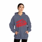 Tom's Donuts Unisex Heavy Blend™ Hooded Sweatshirt Red Logo