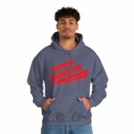 Tom's Donuts Unisex Heavy Blend™ Hooded Sweatshirt Red Logo