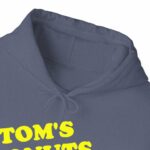 Tom's Donuts Unisex Heavy Blend™ Hooded Sweatshirt Yellow Logo