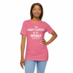 "The Donut Capital Of The World" Tom's Donut Original Pink T-shirts