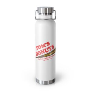 Tom's Donuts Copper Vacuum Insulated Bottle, 22oz