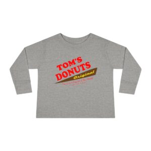 Tom's Donuts Toddler Long Sleeve Tee