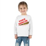 Tom's Donuts Toddler Long Sleeve Tee