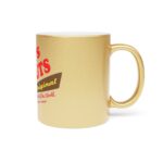 Tom's Donuts Metallic Mug (SilverGold)