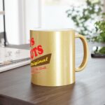 Tom's Donuts Metallic Mug (SilverGold)