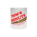 Tom's Donuts Metallic Mug (SilverGold)