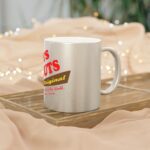 Tom's Donuts Metallic Mug (SilverGold)