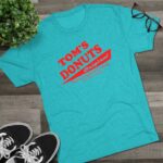 Tom's Donut Original T-shirts Red Logo