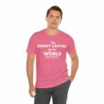 "The Donut Capital Of The World" Tom's Donut Original Pink T-shirts